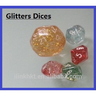 Crystal Glitters Dices